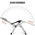 [Leve 2 Pague 1] Cadeira Conforto Máximo de Fibra + BRINDE: 1 Mesa de Inox