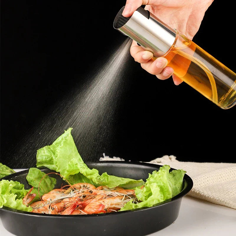 Borrifador de Azeite Culinário Reutilizável 100ml - Compre 1 Leve 3